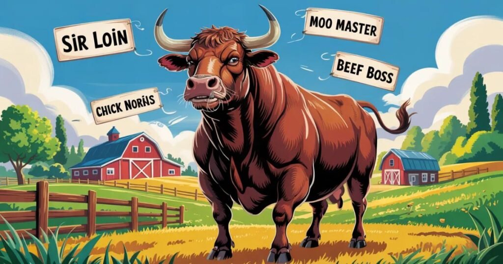 Comedic-Charm-Funny-Names-For-Bulls.
