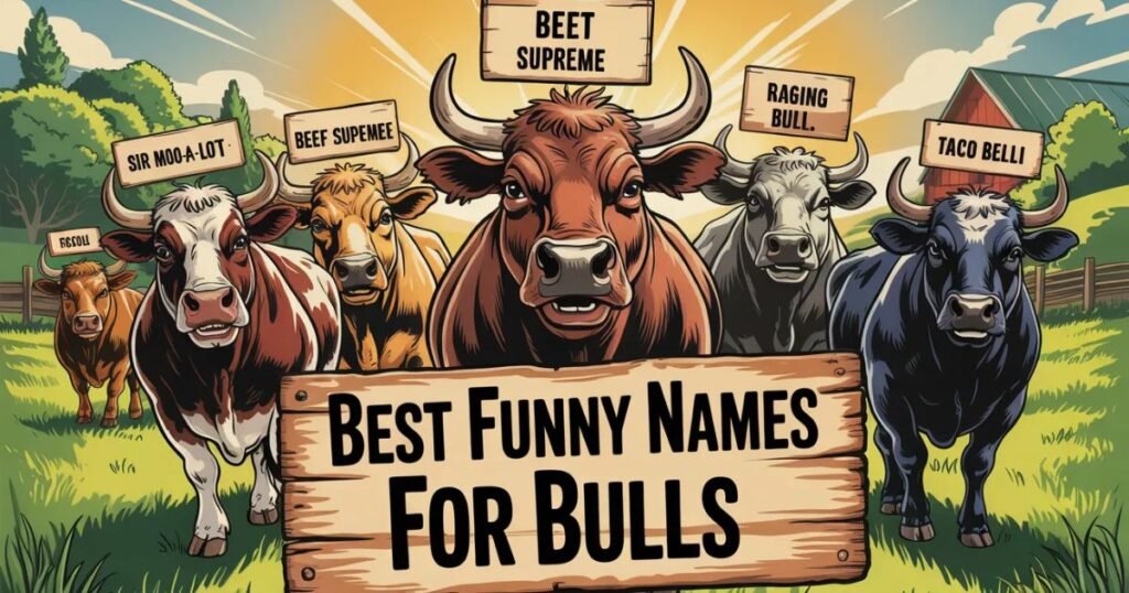 Comedic-Charm-Funny-Names-For-Bulls.
