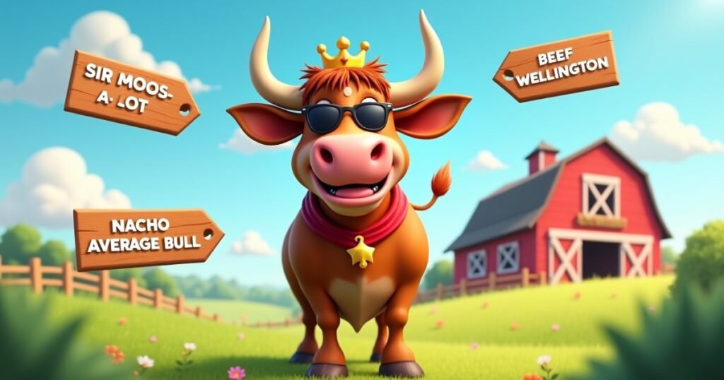 Mythical-Marvels-Funny-Names-For-Bulls.