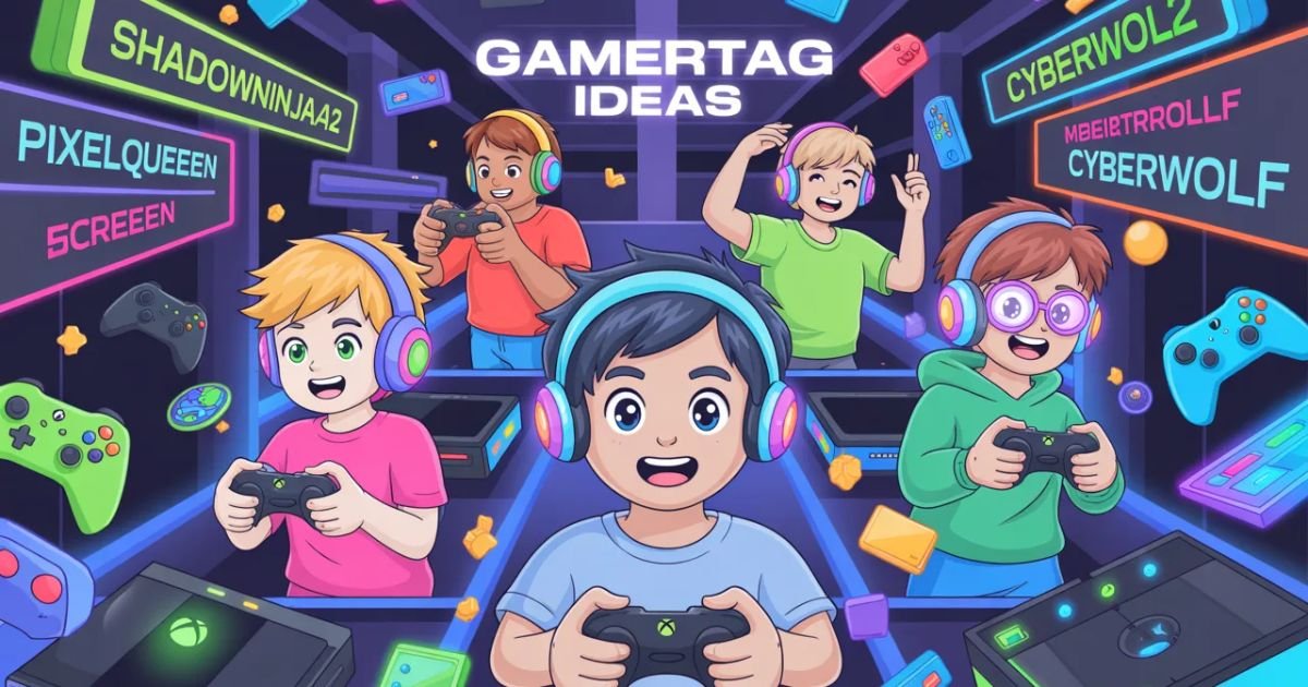 750+ Xbox Gamertag Ideas Funny, Cool & Unique Names for Boys & Girls.