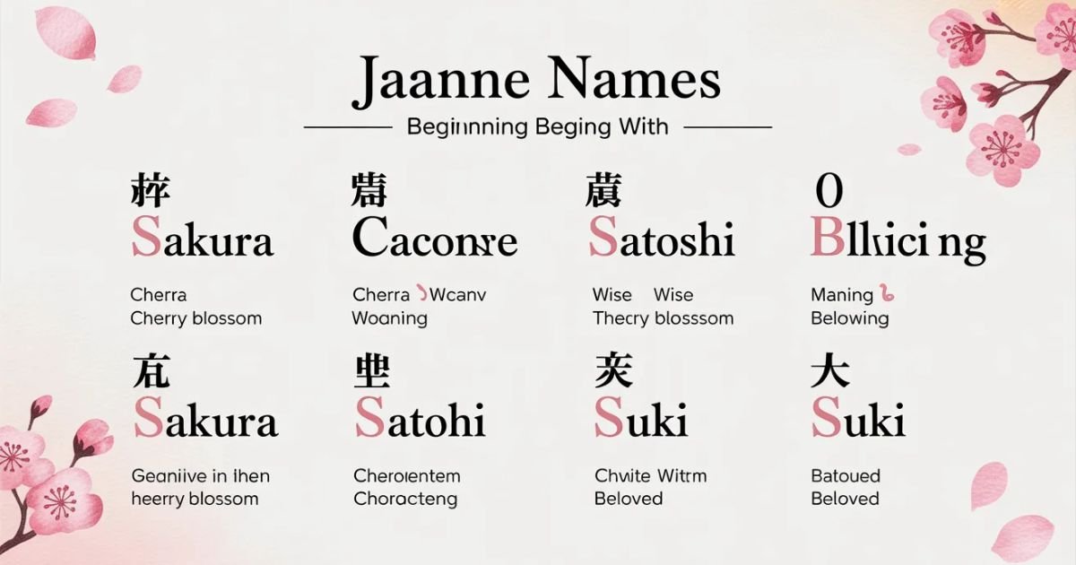 165+ Japanese Names That Start With "S" With Meanings (2026 Ultimate Guide)